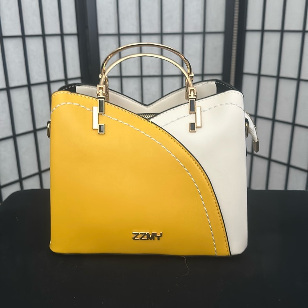Small Tote Handbag with Shoulder Strap